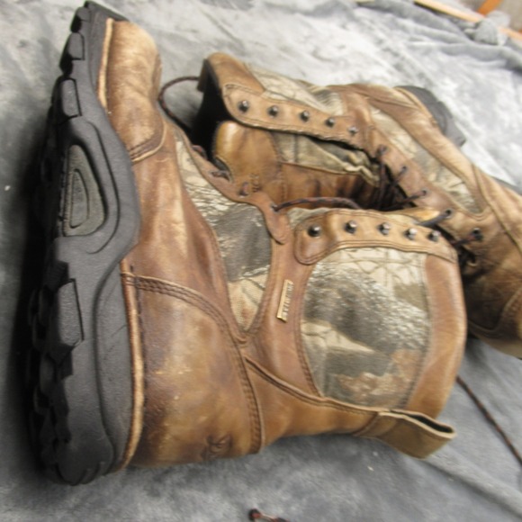 Danner Mens Boots 13 Hunt GORETEX Camo Leather Insulated Waterproof Pronghorn 8\